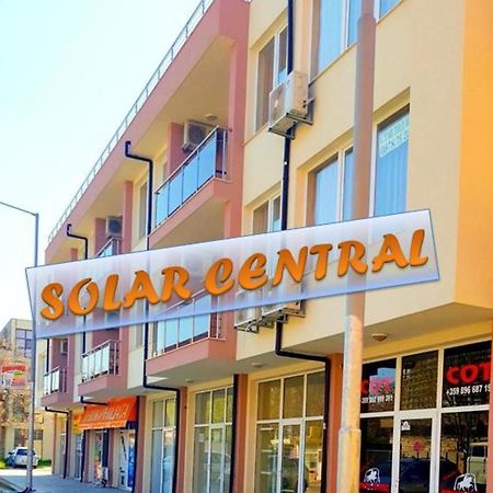 Family Hotel Solar Central Pantai Sunny Bagian luar foto
