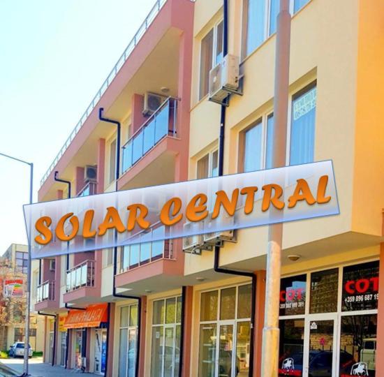 Family Hotel Solar Central Pantai Sunny Bagian luar foto